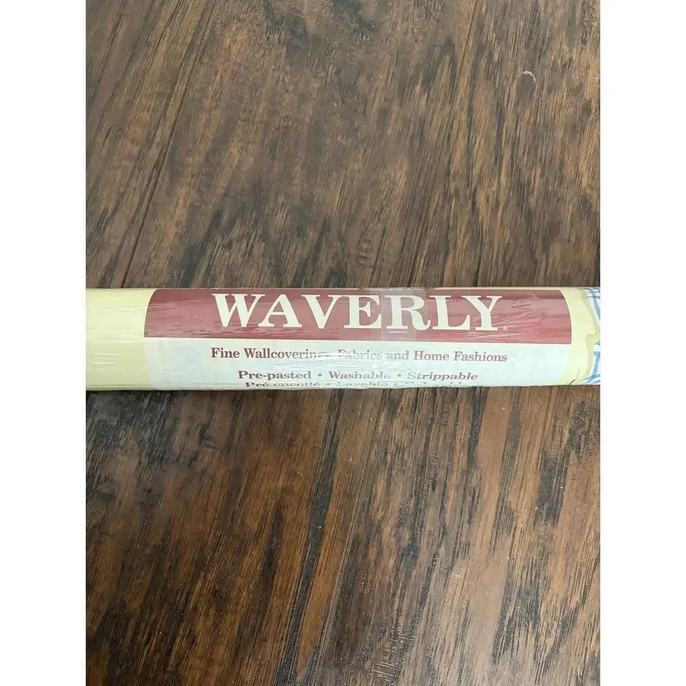 VTG Wallpaper Double Roll Waverly Pattern 571851
